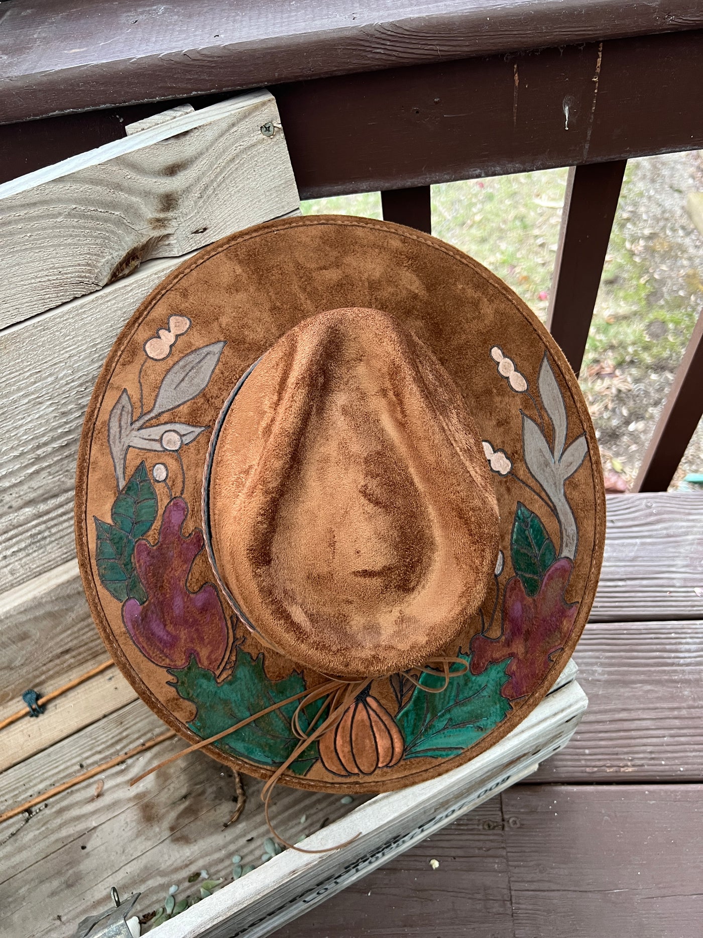 Harvest Saddle Brown Rancher Hat