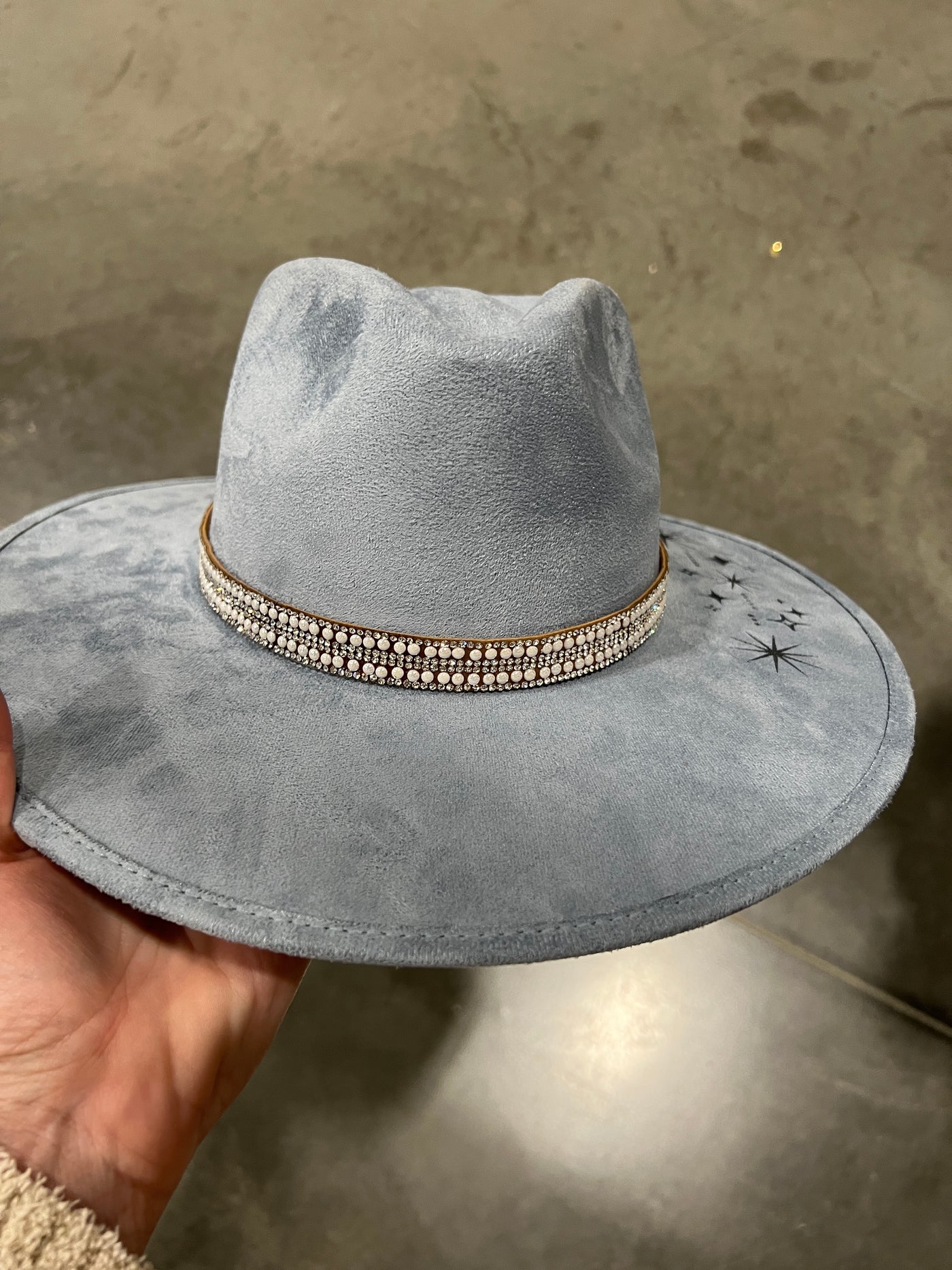 Blue Jean Celestial Hat