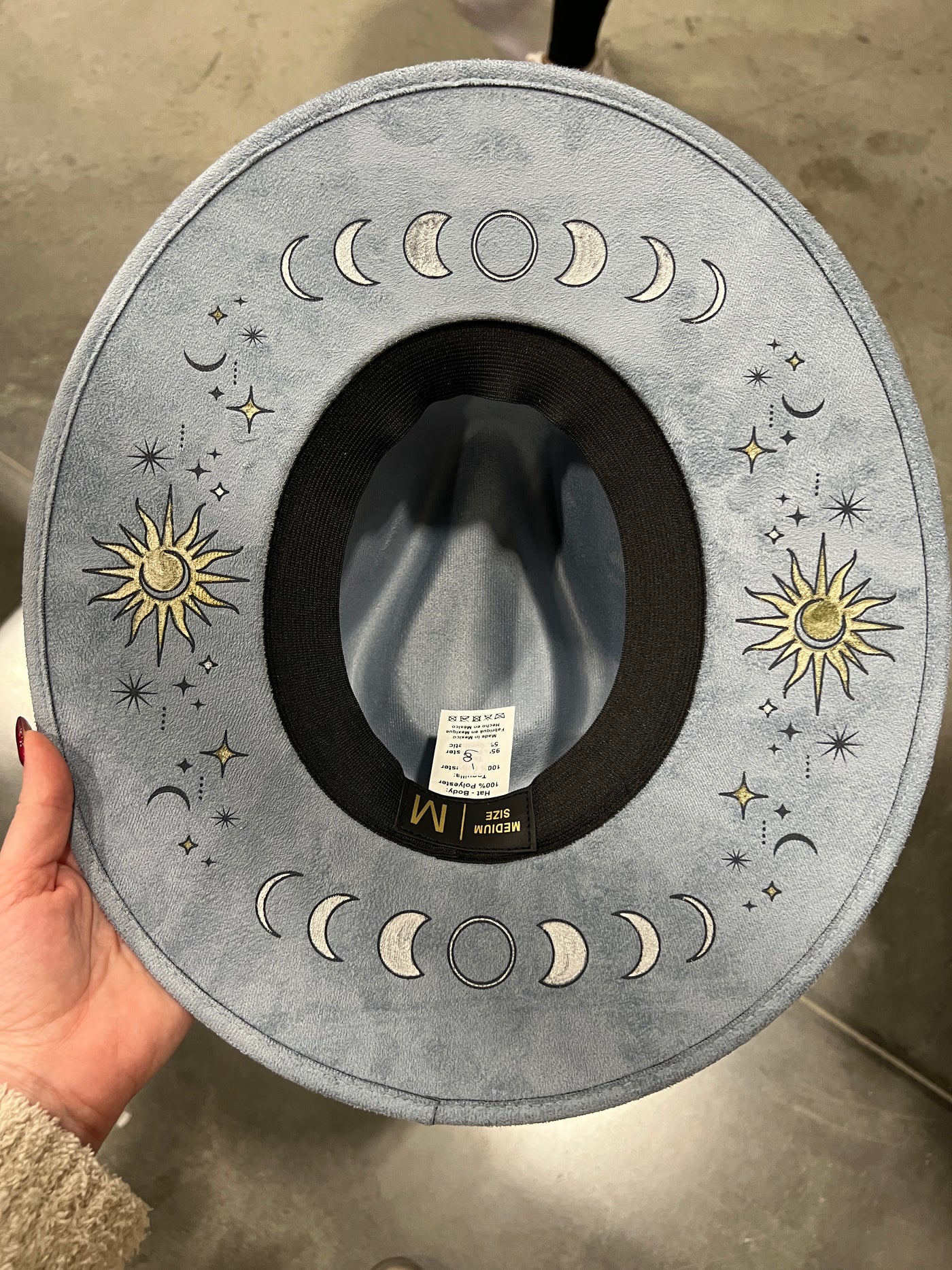 Blue Jean Celestial Hat