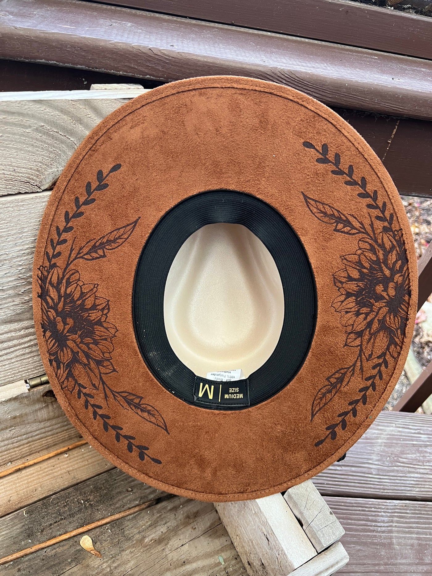 Two Tone Wildflower Rancher Hat