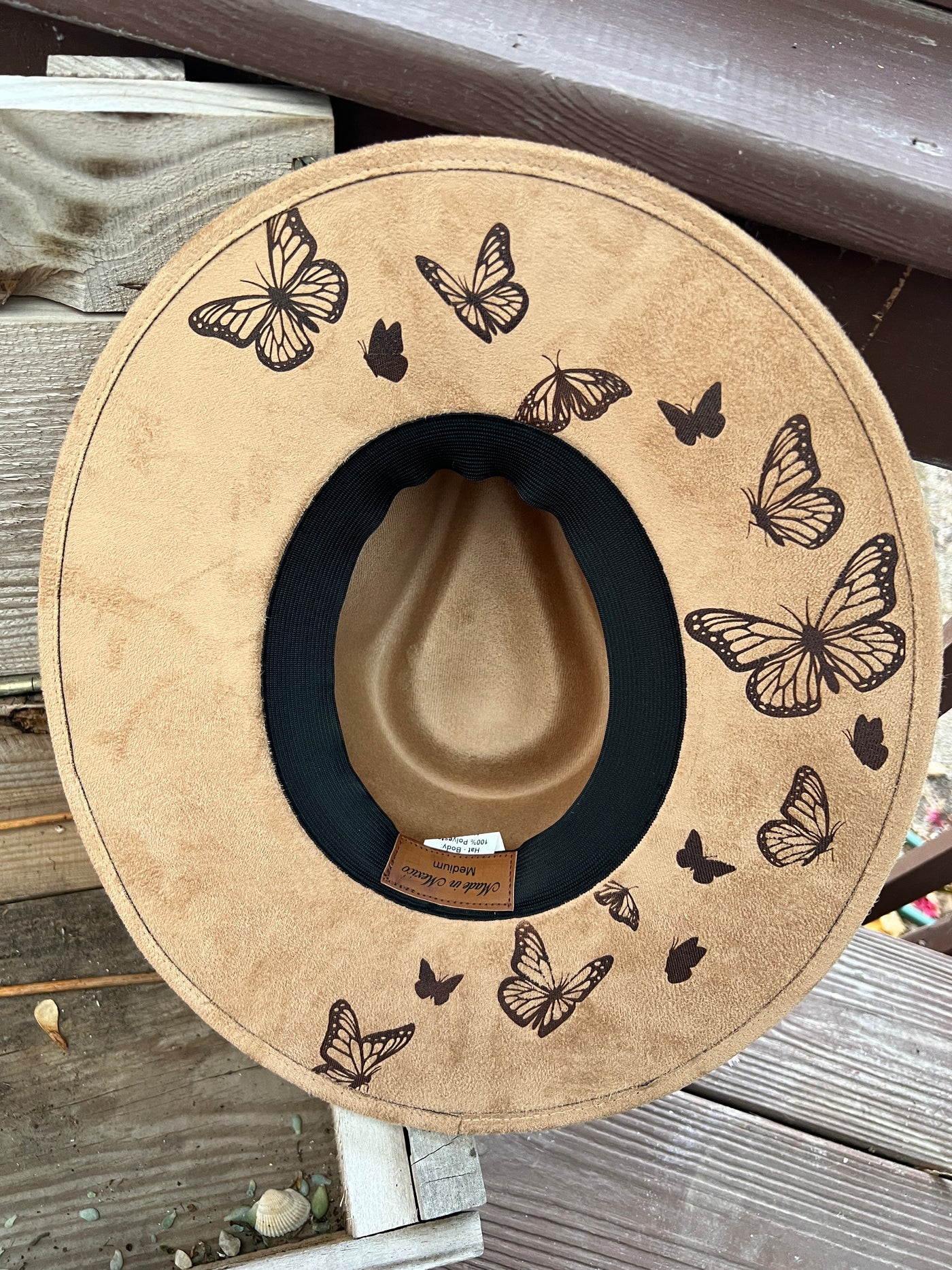 Tan Butterfly Rancher Hat