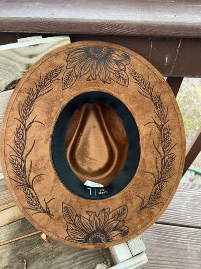 Harvest Saddle Brown Rancher Hat