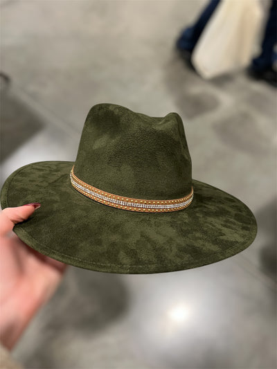 Olive Green Celestial Hat