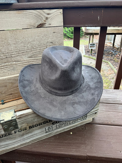Grey America Flag Cowboy Hat