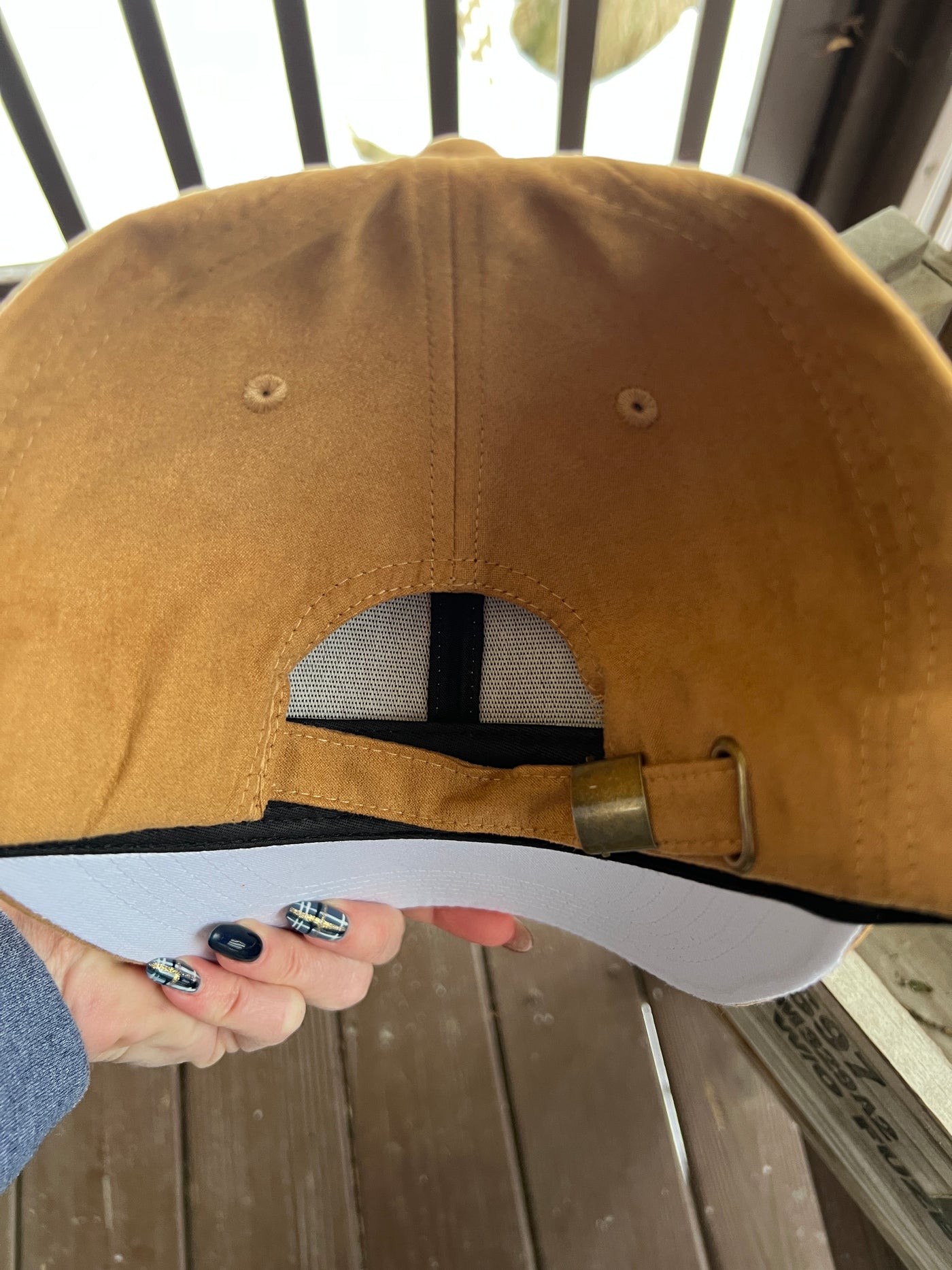 Buck Design Burned Baseball Cap