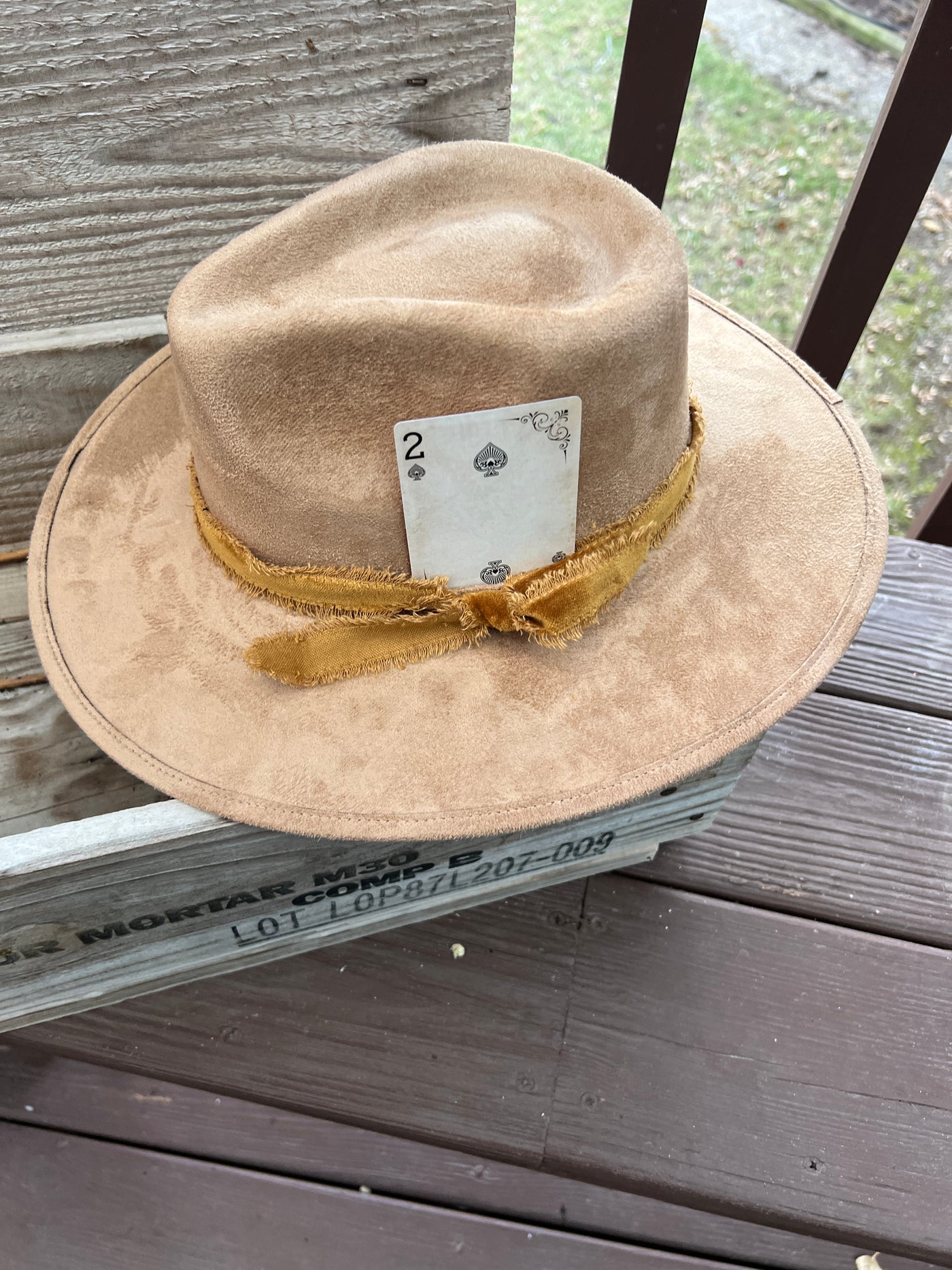 Tan Butterfly Rancher Hat