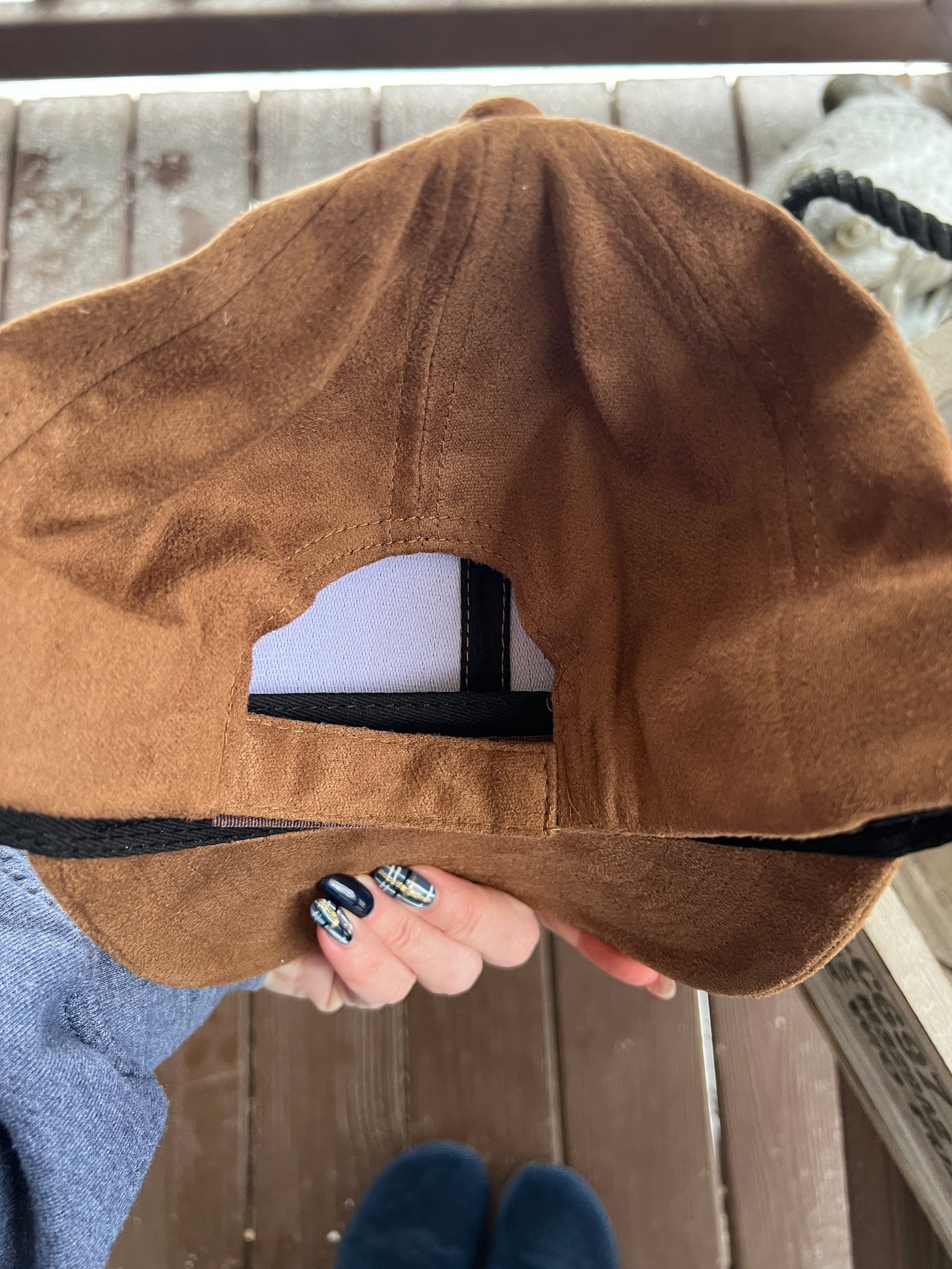 Sunflower Design Burned Baseball Cap