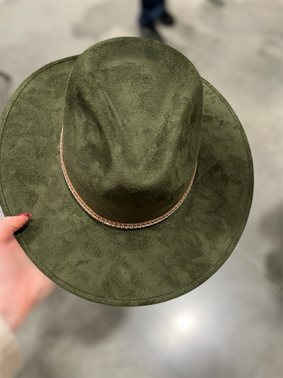 Olive Green Celestial Hat