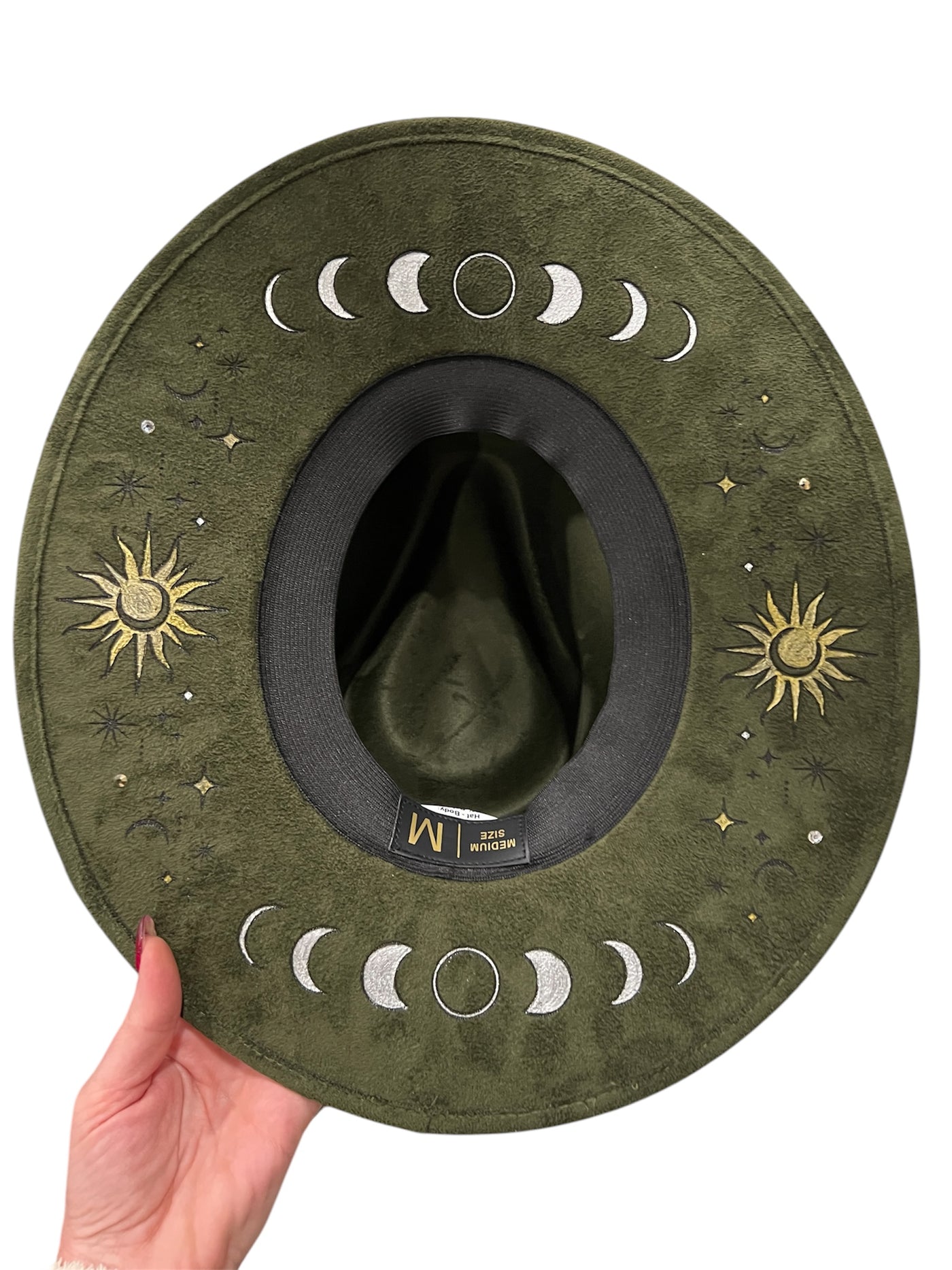 Olive Green Celestial Hat