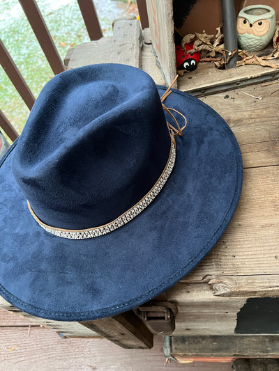 Navy Blue Celestial Hat