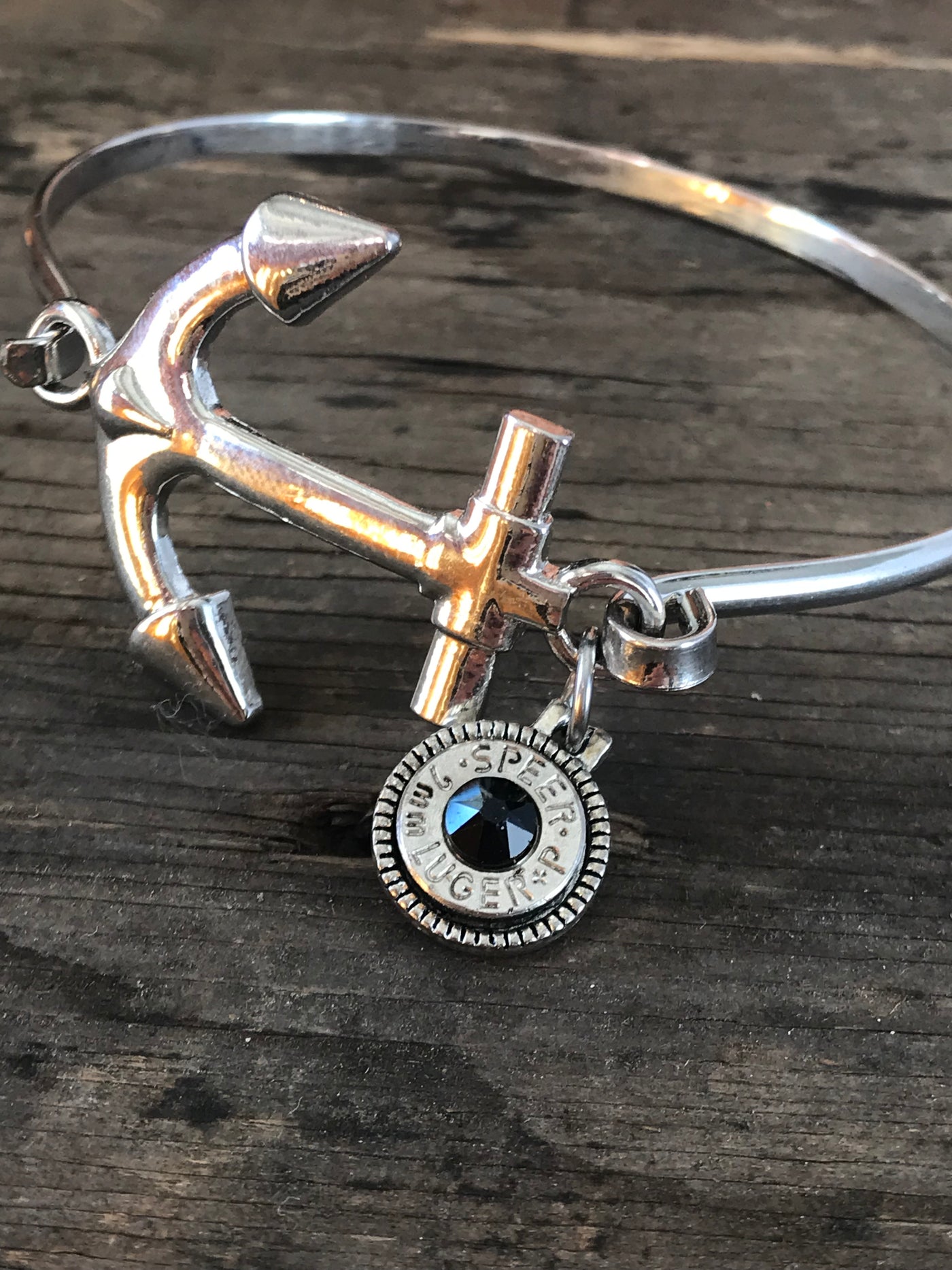 Silver Anchor bracelet - Jill's Jewels | Unique, Handcrafted, Trendy, And Fun Jewelry