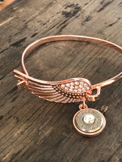 Rose gold feather bracelet - Jill's Jewels | Unique, Handcrafted, Trendy, And Fun Jewelry