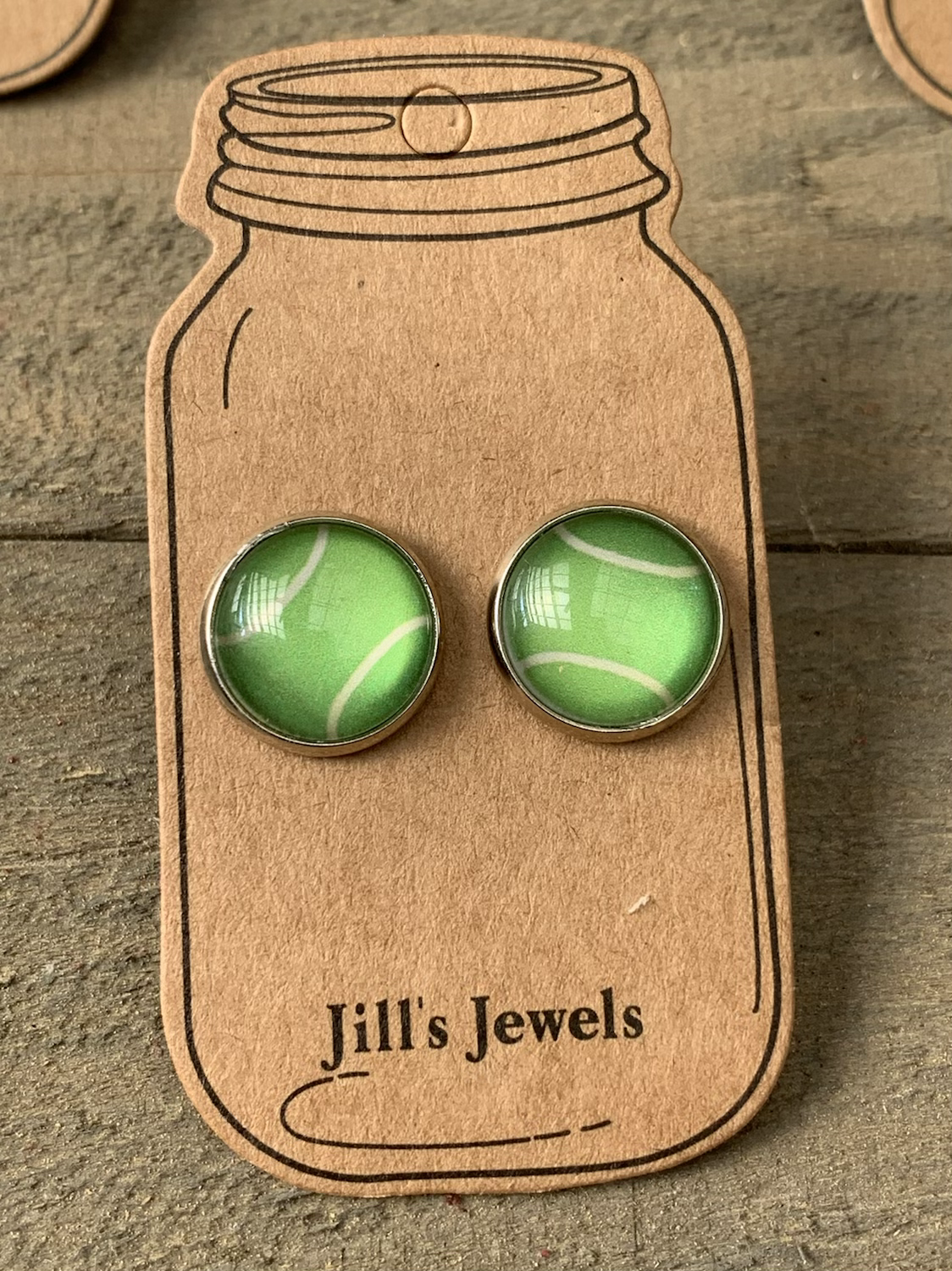 Tennis Stud Earrings - Jill's Jewels | Unique, Handcrafted, Trendy, And Fun Jewelry
