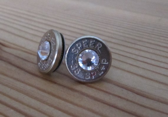Bullet Earrings-38 Special Swarovski Crystal - Jill's Jewels | Unique, Handcrafted, Trendy, And Fun Jewelry