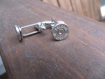 Bullet Cuff Link- 38 Special - Jill's Jewels | Unique, Handcrafted, Trendy, And Fun Jewelry