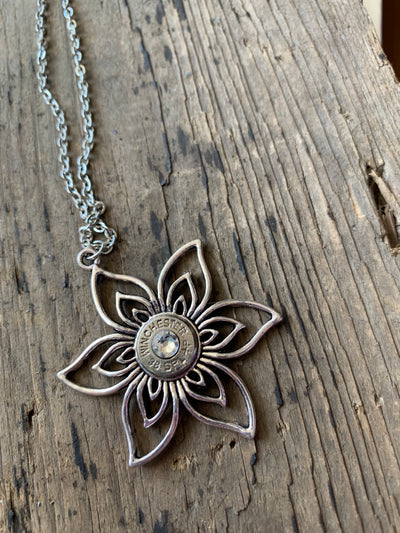 Large Flower 38 Special Necklace - Jill's Jewels | Unique, Handcrafted, Trendy, And Fun Jewelry